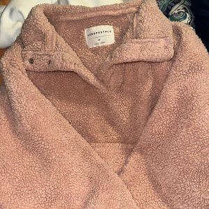Pink teddy jacket